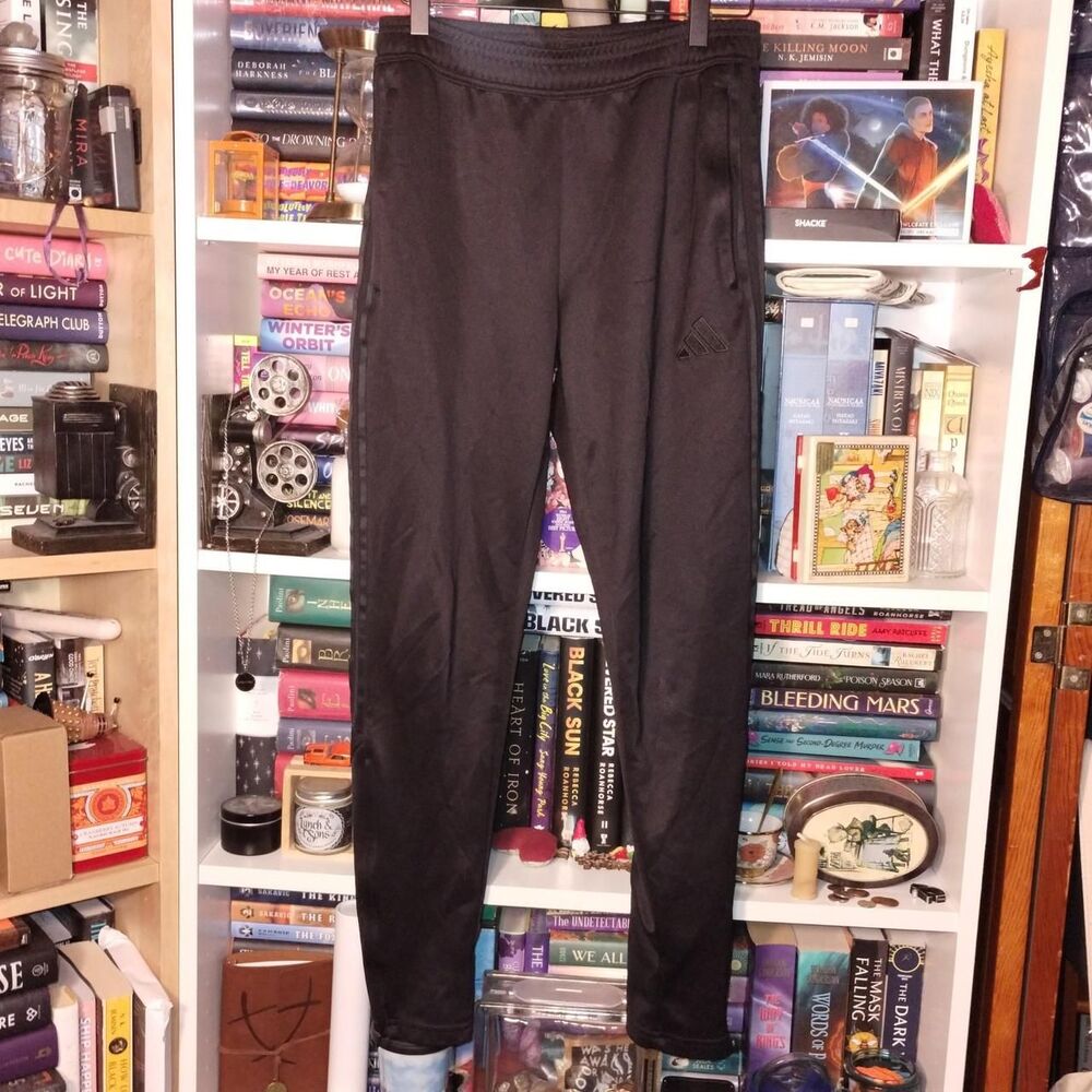 Adidas Women's Black Joggers-tracksuits